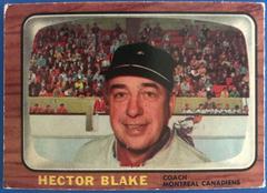 Hector Toe Blake Hockey Cards 1966 Topps Prices