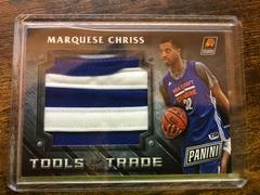 Front | Marquese Chriss Basketball Cards 2016 Panini Absolute Tools of the Trade Jumbo Rookie Materials