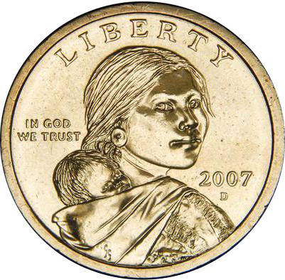 2007 D Coins Sacagawea Dollar