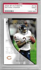 Nathan Vasher #116 Football Cards 2004 SP Authentic Prices