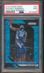 Mitchell Robinson [Light Blue Shimmer] #227 Basketball Cards 2018 Panini Prizm Prices