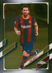 Lionel Messi #1 Soccer Cards 2020 Topps Chrome UEFA Champions League Prices