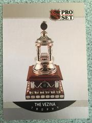 Patrick Roy [The Vezina Trophy] Hockey Cards 1990 Pro Set Prices