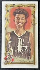 Victor Wembanyama [Mini A & G Back] #271 Baseball Cards 2023 Topps Allen & Ginter Prices