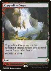 Copperline Gorge [Foil] Magic Zendikar Rising Expeditions Prices