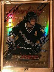 Jaromir Jagr [Refractor] #185 Hockey Cards 1995 Finest Prices