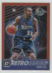 Grant Hill [Red] #24 Basketball Cards 2018 Panini Donruss Optic Retro Series Prices