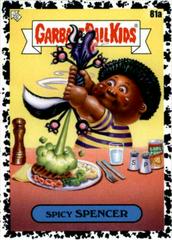 Spicy SPENCER [Black] #81a Garbage Pail Kids Food Fight Prices