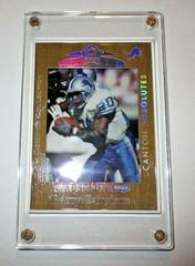 Barry Sanders #118 Football Cards 1999 Playoff Absolute Prices