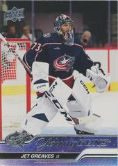 Jet Greaves #246 Hockey Cards 2023 Upper Deck Prices