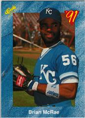 Brian McRae #T49 Baseball Cards 1991 Classic Prices