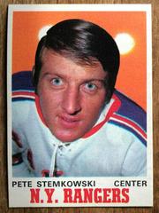Pete Stemkowski Hockey Cards 1970 O-Pee-Chee Prices