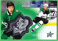 Riley Damiani Hockey Cards 2021 Upper Deck SPx Finite Prices