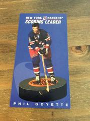 Phil Goyette [ Scoring Leader] Hockey Cards 1994 Parkhurst Tall Boys Prices