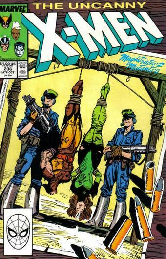 Uncanny X-Men #236 (1988) Cover Art