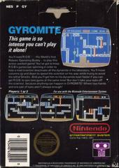 Gyromite - Back | Gyromite NES