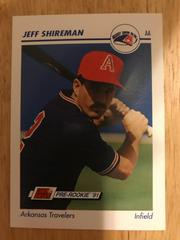Jeff Shireman #45 Baseball Cards 1991 Impel Line Drive Pre Rookie AA Prices