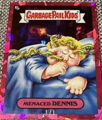 Menaced DENNIS [Padparadscha] #173a Garbage Pail Kids 2022 Sapphire Prices