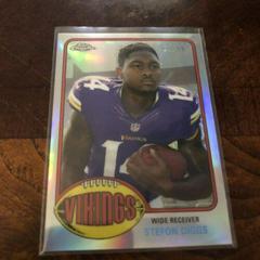 Stefon Diggs [Refractor] #76-SD Football Cards 2015 Topps Chrome 1976 Prices