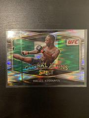 Israel Adesanya [Silver] #19 Ufc Cards 2022 Panini Select UFC Global Icons Prices