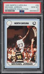 Michael Jordan #89 Basketball Cards 1990 Collegiate Collection North Carolina Prices