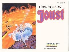 Joust - Manual | Joust NES