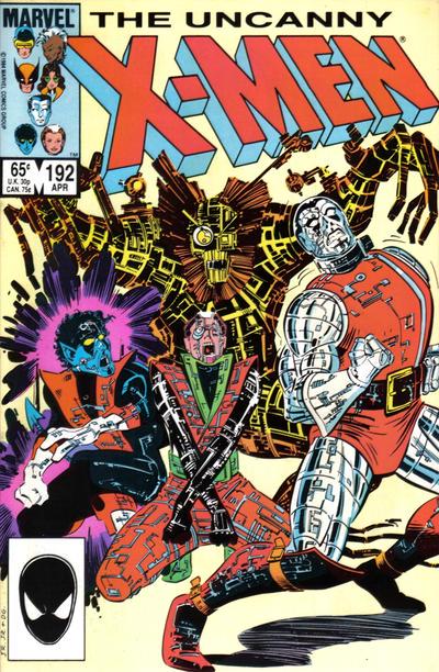 Uncanny X-Men #192 (1985) Comic Books Uncanny X-Men