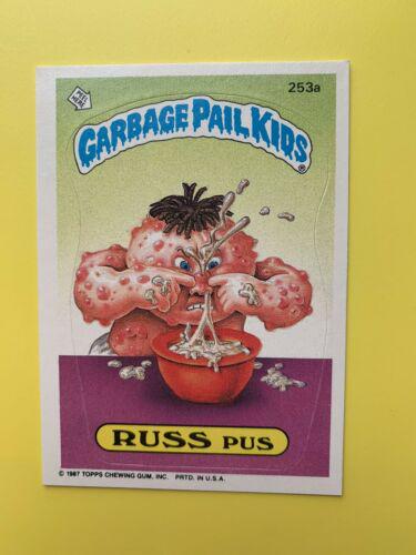 RUSS Pus #253a Prices | 1987 Garbage Pail Kids | GPK Cards