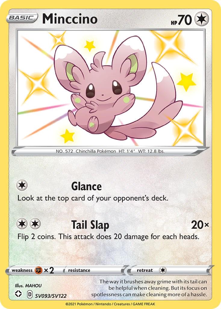 Minccino #SV093 Pokemon Shining Fates