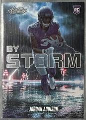 Jordan Addison #BST-12 Football Cards 2023 Panini Absolute By Storm Prices