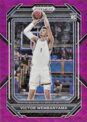 Victor Wembanyama [Purple Wave] #2 Basketball Cards 2023 Panini Prizm Draft Picks Prices
