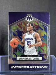 Davion Mitchell #9 Basketball Cards 2021 Panini Mosaic Introductions Prices