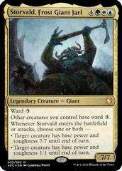Storvald, Frost Giant Jarl [Foil] Magic Adventures in the Forgotten Realms Commander Prices