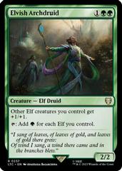 Elvish Archdruid #237 Magic Lord of the Rings Commander Prices