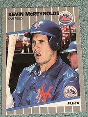 Kevin McReynolds #44 Baseball Cards 1989 Fleer Prices