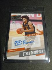 Ethan Thompson Basketball Cards 2021 Panini Chronicles Draft Picks Prestige Bonus Shots Signatures Prices