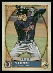 Freddie Freeman [SP Black] #1 Baseball Cards 2021 Topps Gypsy Queen Prices