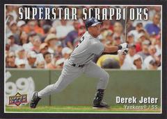 Derek Jeter Baseball Cards 2008 Upper Deck Superstar Scrapbooks Prices