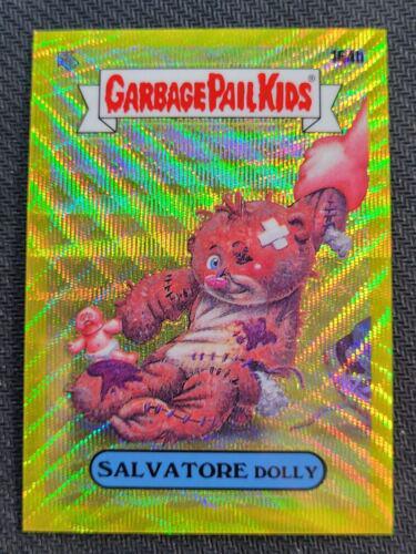 SALVATORE DOLLY [Yellow Wave] #164b 2021 Garbage Pail Kids Chrome