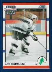 Luc Robitaille Hockey Cards 1990 Score Prices