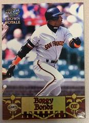 Barry Bonds [Diamond Knights] Baseball Cards 1998 Pacific Crown Royale Prices