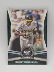 Rickey Henderson Baseball Cards 2017 Topps Update MVP Award Winner Prices