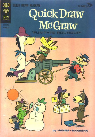 Quick Draw McGraw #13 (1962) Comic Books Quick Draw McGraw