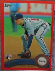 Freddie Freeman [Factory Set Red] #145 Baseball Cards 2011 Topps Prices