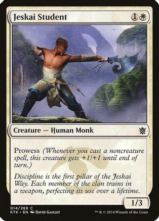 Jeskai Student #14 Magic Khans of Tarkir