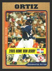 David Ortiz [Gold] #UH198 Baseball Cards 2005 Topps Updates & Highlights Prices
