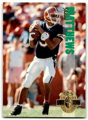 Shane Matthews Football Cards 1993 Classic Four Sport Prices