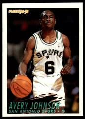 Avery Johnson #367 Basketball Cards 1994 Fleer Prices