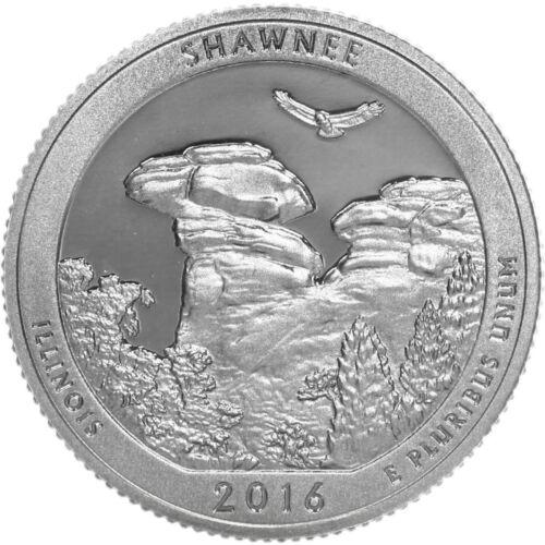 2016 S [SHAWNEE PROOF] Coins America the Beautiful Quarter