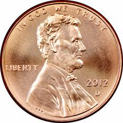 2012 D Coins Lincoln Shield Penny Prices